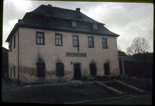 Kulturhaus 'M.I. Kalinin' im ehemaligen Herrenhaus Weischleitz