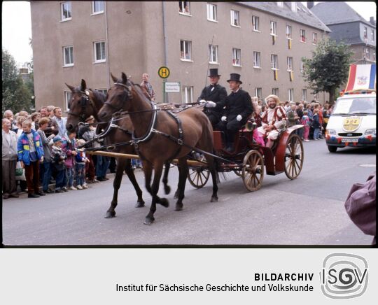 Festumzug zum Tag der Sachsen in Rochlitz