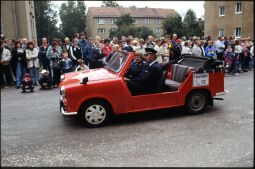 Bild: Festumzug am Tag der Sachsen in Rochlitz 1995