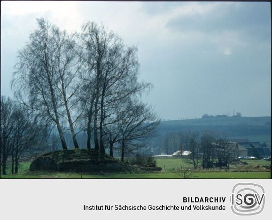 Blick über das Schönfelder Hochland bei Dresden