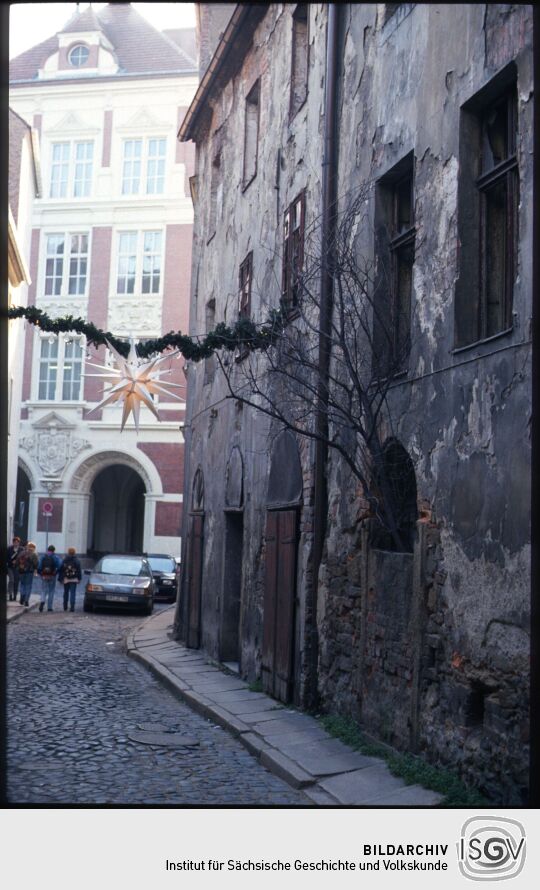 Blick durch die Brüdergasse in Görlitz