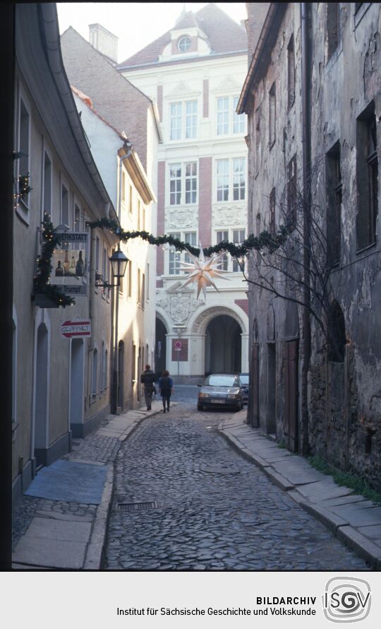 Blick durch die Brüdergasse in Görlitz