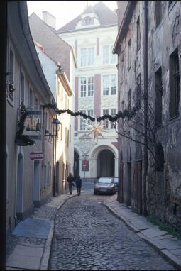 Blick durch die Brüdergasse in Görlitz