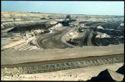 Bild: Blick in den Tagebau Espenhain