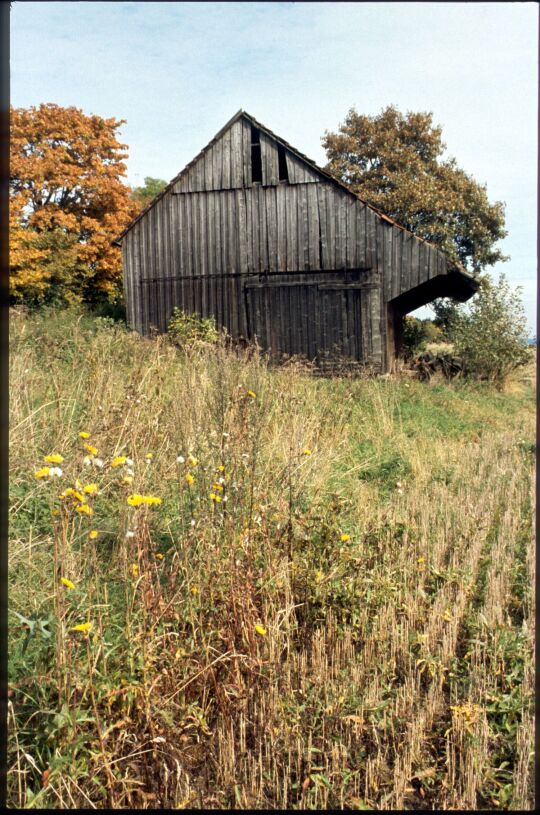 Ungenutzte historische Scheune in Blosenberg im Vogtland