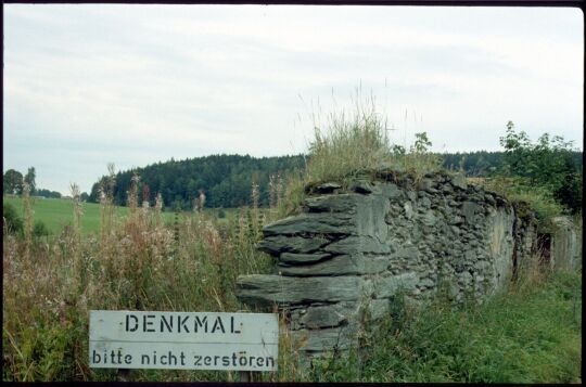 Reste eines Bauernhofs in Blosenberg