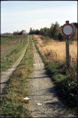 Bild: Grenzweg an an der ehemaligen Grenze bei Wiedersberg, Vogtland