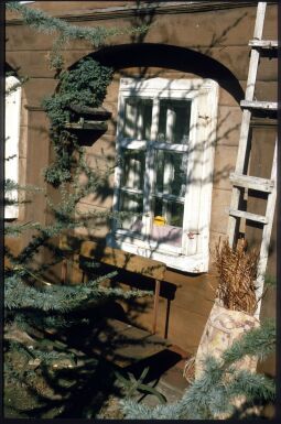 Bild: Fenster eines Umgebindehauses in Eibau