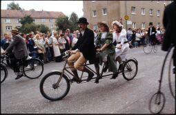 Bild: Teilnehmer am Umzug zum Tag der Sachsen in Rochlitz
