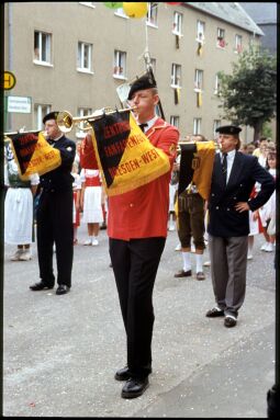 Bild: Teilnehmer des Festumzugs zum Tag der Sachsen in Rochlitz