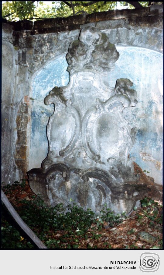 Grabstein auf dem Eliasfriedhof in Dresden