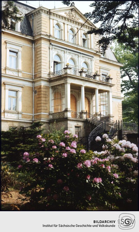 Königliche Villa in Dresden-Wachwitz