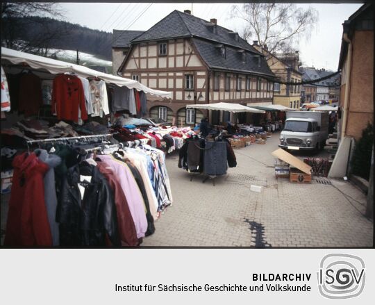 Nikolausmarkt in Schirgiswalde 1996