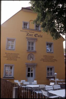 Bild: Gasthaus zur Eule an der Grundstraße in Dresden-Loschwitz