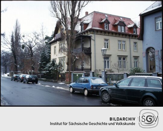 Blick durch die Schaufußstraße Dresden