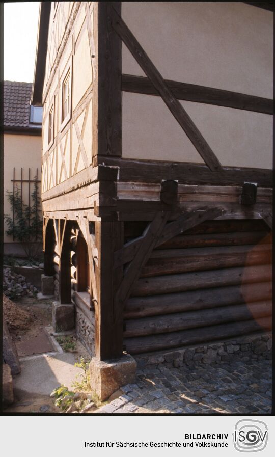 Umgebindehaus in Dresden-Wachwitz