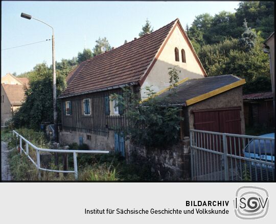 Gebäude an der Pillnitzer Landstraße in Dresden-Wachwitz