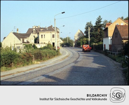 Pillnitzer Landstraße in Dresden-Wachwitz