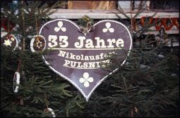 Bild: Schild zum 33. Nikolausfest Pulsnitz