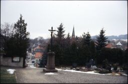 Bild: Blick von der Kirche St Mariä Himmelfahrt auf Schirgiswalde