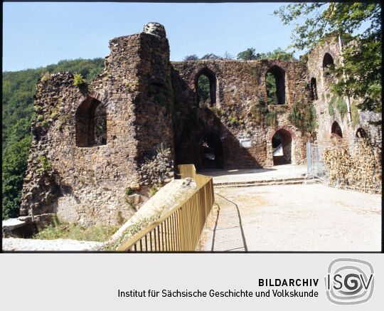 Ruine der Burg Tharandt