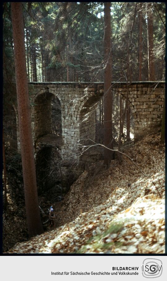 Hohe Brücken über den Bonnewitzbach