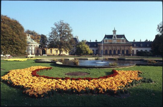 Ansicht von Schloss Pilnitz