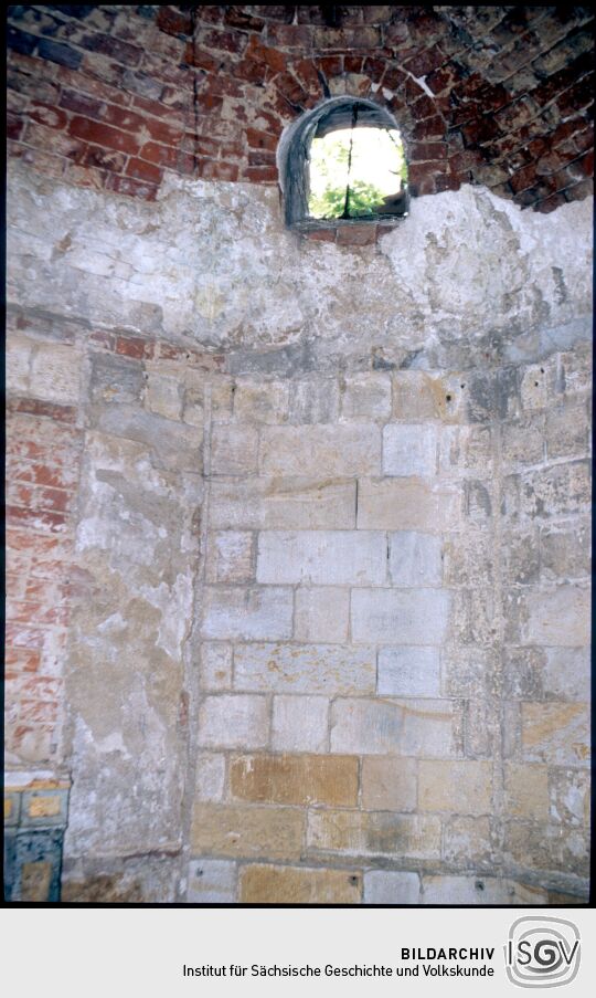 Innenraum der 'Eremitage' auf dem Borsberg