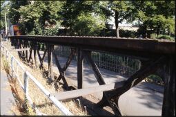 Gußeiserne Brücke über die Weißeritz an der Bienertstraße
