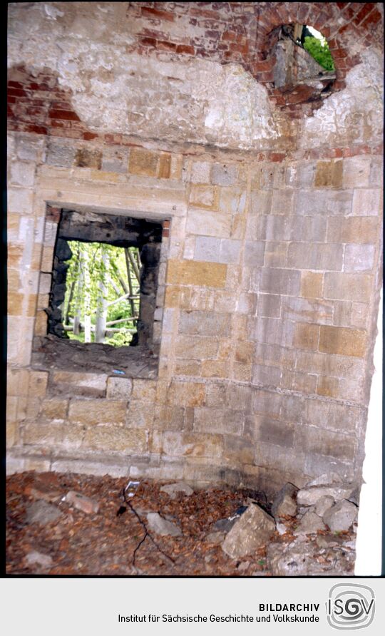 Innenraum der 'Eremitage' auf dem Borsberg