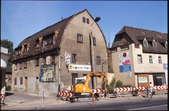 Gaststätte Englischer Garten an der Dresdner Straße in Freital
