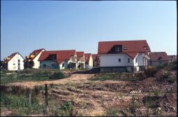 Bild: Einfamilienhaussiedlung in Niederlungwitz