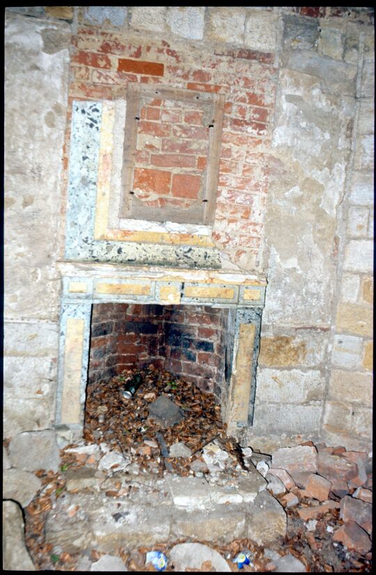 Kamin in der 'Eremitage' auf dem Borsberg