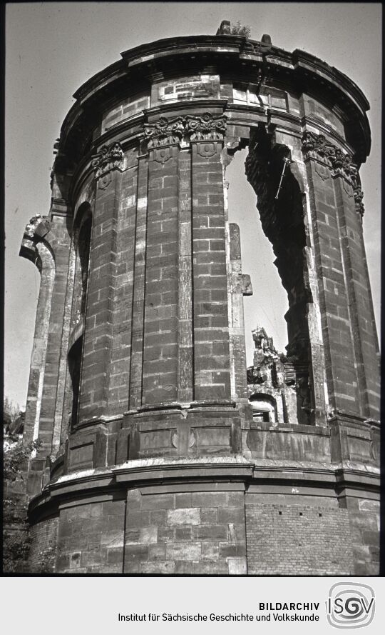 Ansicht der Altstadt in Dresden