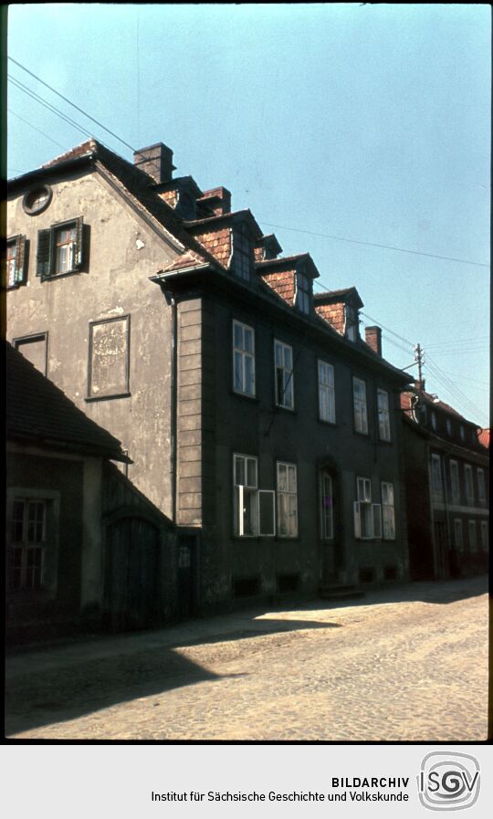 Zweigeschossiges Gebäude in Herrnhut