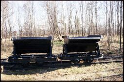 Bild: Historische Lore im Granitabbaumuseum Königshainer Berge