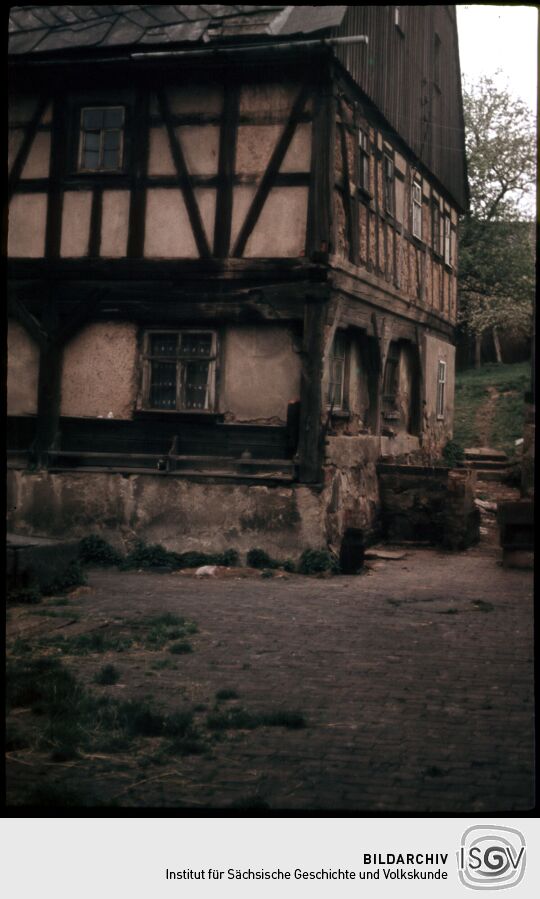 Wohnstallhaus mit Umgebinde in  Niederfrohna