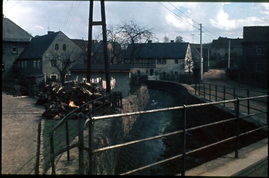 Blick auf den Lockwitzbach in Reinhardtsgrimma