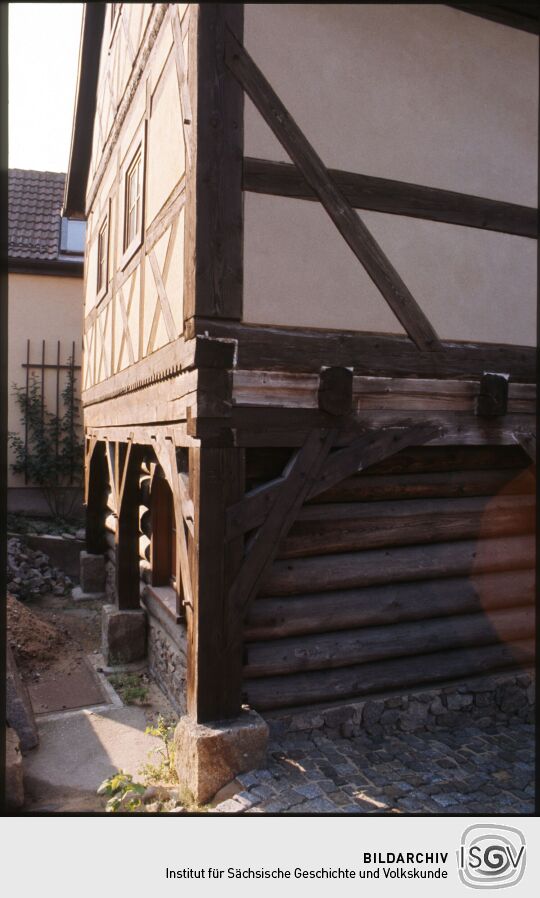 Umgebindehaus in Dresden-Wachwitz