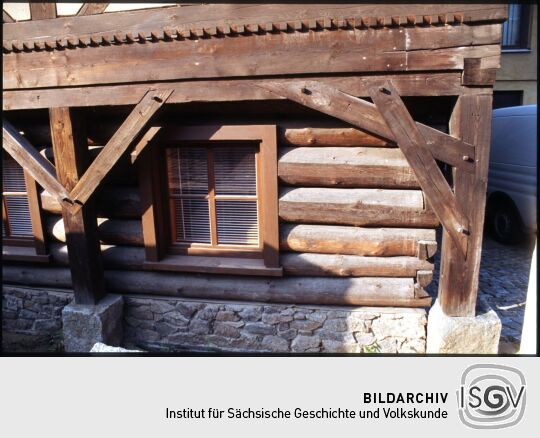 Umgebindehaus in Dresden-Wachwitz