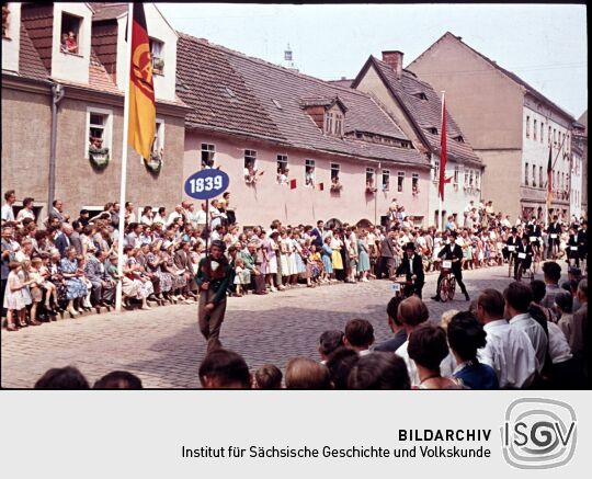 Festumzug Meißen zur 250 Jahrfeier der Porzellanmanufaktur