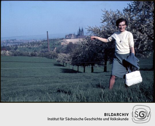 Landschaftsansicht bei Meißen