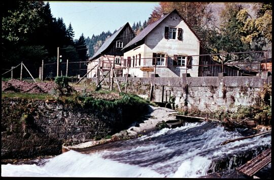 Neumannmühle im Kirnitzschlatal der in der Sächsischen Schweiz