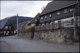 Bild: Umgebindehäuser an der Hauptstraße Waltersdorf