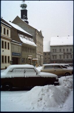 Bild: Ansicht von Radeberg im Winter