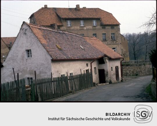 Gebäude am Mühlweg in Georgewitz