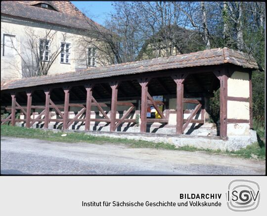 Historische Marktstände in Diehsa