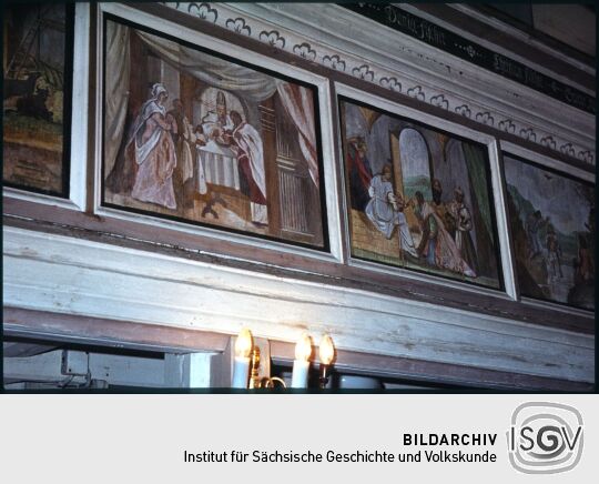 Empore der Kirche Schellerhau