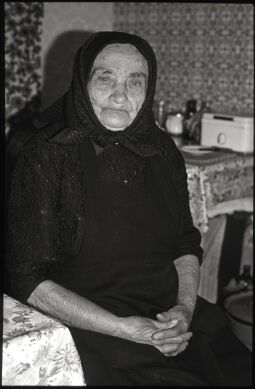 Bild: Portrait der ältesten Frau von Leutersdorf 'Butter-Oma'