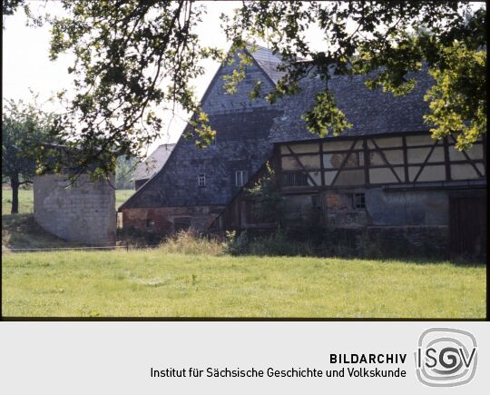 Vierseithof in Niederlungwitz 1995